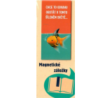 Albi Magnetická záložka do knížky Rybka s žraločí ploutví 8,7 x 4,4 cm