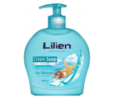 Lilien Exclusive Sea Minerals krémové tekuté mýdlo dávkovač 500 ml