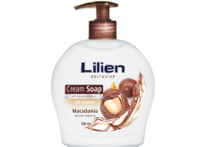 Lilien Exclusive Macadamia krémové tekuté mýdlo dávkovač 500 ml