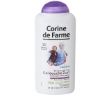 Corine de Farme Frozen II 2v1 šampon na vlasy a sprchový gel pro děti 300 ml