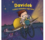 Albi Jmenná knížka Davídek a jeho hvězdná výprava 15 x 15 cm 26 stran