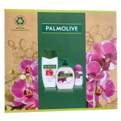 Palmolive Naturals Orchid & Milk sprchový krém 250 ml + Milk & Orchid tekuté mýdlo 300 ml + Luxurious Softness antiperspirant roll-on 50 ml, kosmetická sada