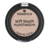 Essence Soft Touch mono oční stíny 02 Champagne 2 g