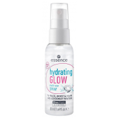 Essence Hydrating Glow Multi-use Spray hydratační sprej na obličej, tělo a vlasy s kokosovou vodou 50 ml