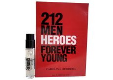 Carolina Herrera 212 Men Heroes toaletní voda pro muže 1,5 ml s rozprašovačem, vialka