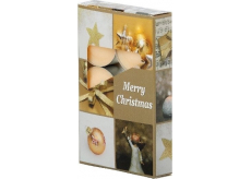 Adpal Merry Christmas - Veselé Vánoce vonné čajové svíčky 6 kusů