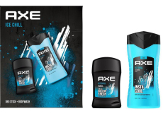 Axe Ice Chill 3v1 sprchový gel 250 ml + deodorant stick 50 ml, kosmetická sada pro muže