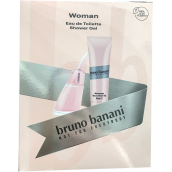 Bruno Banani Woman toaletní voda 30 ml + sprchový gel 50 ml, dárková sada pro ženy