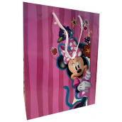 Nekupto Dárková papírová taška 23 x 17,5 x 10 cm Růžová Minnie Mouse