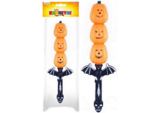 Rappa Halloween Hůlka dýně svítící se zvukovým efektem 43 cm