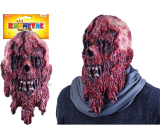 Rappa Halloween Maska spálený obličej 1 kus