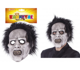 Rappa Halloween Maska zombie s vlasy 1 kus