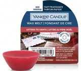 Yankee Candle Letters to Santa - Vánoční dopisy vonný vosk do aromalampy 22 g
