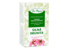 Dr. Popov Silná imunita bylinný čaj na podporu obranyschopnosti 20 nálevových sáčků 20 x 1,5 g