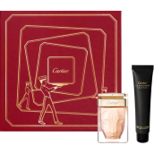 Cartier La Panthere parfémovaná voda pro ženy 50 ml + krém na ruce 40 ml, dárková sada pro ženy