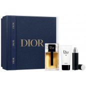 Christian Dior Homme toaletní voda pro muže 100 ml + toaletní voda pro muže miniatura 10 ml + sprchový gel 50 ml, dárková sada pro muže