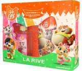 La Rive 44 Cats parfémovaná voda 50 ml + 2v1 sprchový gel a šampon 250 ml, dárková sada pro děti