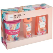 C-Thru Harmony Bliss parfémovaný deodorant sklo pro ženy 75 ml + sprchový gel 250 ml + cestovní hrnek 250 ml, dárková sada pro ženy