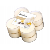 Bolsius Aromatic 2.0 Vanilla - Vanilka maxi vonné čajové svíčky 8 kusů, doba hoření 8 hodin