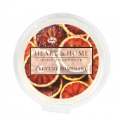 Heart & Home Červený pomeranč Sojový přírodní vonný vosk 26 g