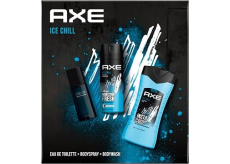 Axe Ice Chill toaletní voda 50 ml + sprchový gel 250 ml + deodorant sprej 150 ml, dárková sada pro muže