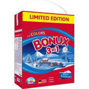 Bonux Color Winter Freshness 3v1 prací prášek na barevné prádlo 66 dávek 4,95 kg