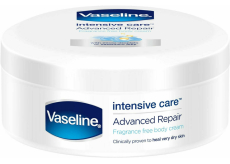 Vaseline Intensive Care Advanced Repair tělový krém pro suchou a ztvrdlou pokožku 250 ml