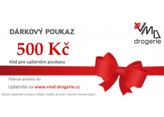 Dárková poukázka z VMD DROGERIE na nákup zboží na e-shopu v hodnotě 500 Kč