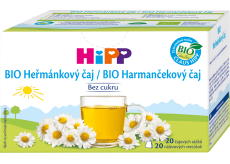 Hipp Bio Heřmánkový bylinný čaj pro děti od ukončeného 1. týdne 20 x 1,5 g