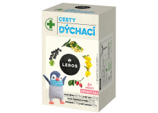 Leros Cesty dýchací bylinný čaj na podporu obranyschopnosti a normální funkce horních cest dýchacích pro děti 20 x 2 g