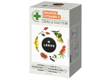 Leros Imunita Vitamín C Šípek a Rakytník bylinný čaj na podporu imunity 20 x 2 g