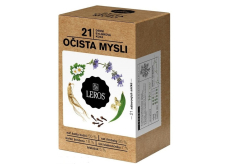 Leros Očista mysli 21 denní čajová bylinková kúra napomáhá navození duševní pohody 21 x 1,3 g