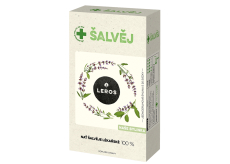 Leros Šalvěj bylinný čaj na podporu přirozené imunity, odolnosti dýchacích cest a hormonální rovnováhy 20 x 1,5 g