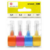 Spokar XM 0,4 - 0,7 mm mezizubní kartáčky sada mix 4 kusy