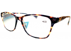 Berkeley Čtecí dioptrické brýle +1,5 plast mourovaté hnědé 1 kus MC2224