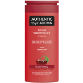 Authentic Toya Aroma Black Cherry aromatický sprchový gel 400 ml