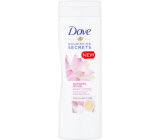 Dove Nourishing Secrets Glowing Ritual tělové mléko s extraktem z lotosového květu a rýžovou vodou 400 ml