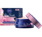 Nivea Rose Touch Anti-wrinkle noční krém proti vráskám 50 ml