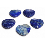 Lapis Lazuli Hmatka, léčivý drahokam ve tvaru srdce 3 cm 1 kus