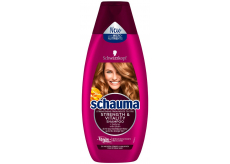Schauma Strength & Vitality šampon s mikroživinami a biotinem pro jemné až slabé vlasy 400 ml