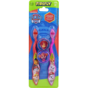 Firefly Paw Patrol kartáček na zuby s krytkou pro děti 2 kusy