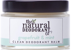 The Natural Deodorant Co. Clean Deodorant Balm Grapefruit + Máta balzámový deodorant 55 g
