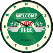 Epee Merch Friends Přátelé Nástěnné hodiny Central Park 24,5 x 24,5 cm