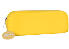Apli Fluo Penál silikonový neonový žlutý 185 x 75 x 55 mm