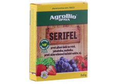 AgroBio Serifel fungicidní přípravek proti plísni šedé na révě, jahodníku, maliníku, proti sklerotiniové hnilobě salátu 3 x 5 g