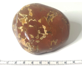 Jaspis Brekcie Tromlovaný přírodní kámen 280 - 340 g, 1 kus, kámen pozitivní energie