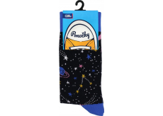 Albi Barevné ponožky univerzální velikost Vesmír 1 pár