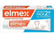 Elmex Caries Protection fluoridová zubní pasta s aminfluoridem 2 x 75 ml, duopack