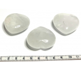Křišťál Hmatka, léčivý drahokam ve tvaru srdce přírodní kámen 4 cm 1 kus, kámen kamenů