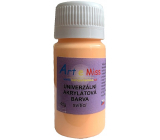 Art e Miss Svítící univerzální akrylátová barva 72 Neon světlá oranžová 40 g